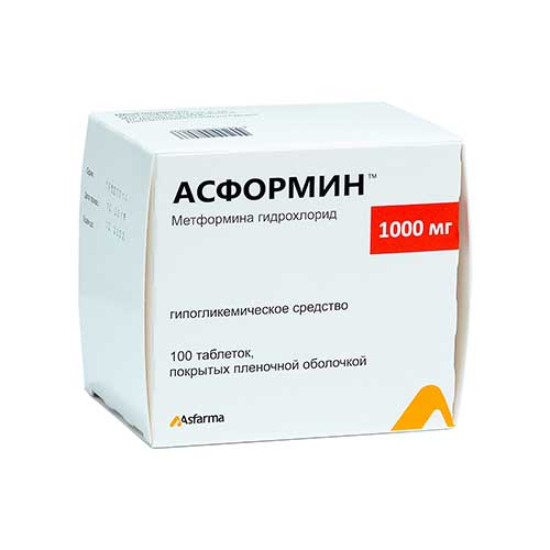 Асформин таб. 1000мг №100