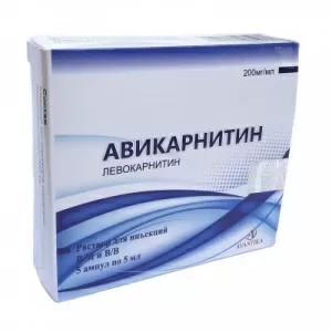 АВИКАРНИТИН, 100 МГ/МЛ, 50 МЛ, ФЛАК N1