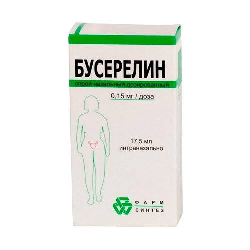 БУСЕРЕЛИН, 0,15 МГ/ДОЗА, 17,5 МЛ, СПРЕЙ N1