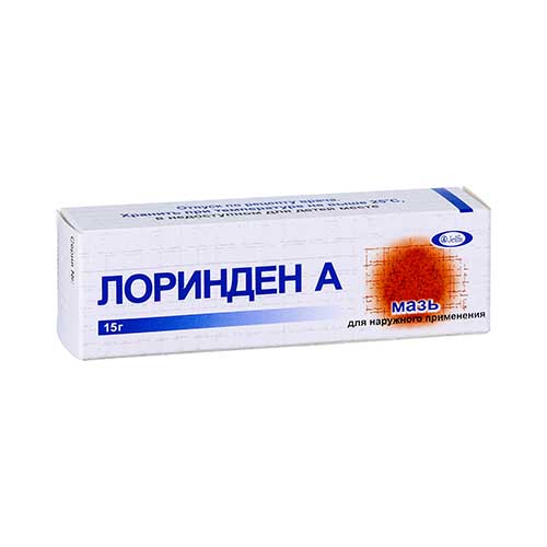 Лоринден А мазь 15г