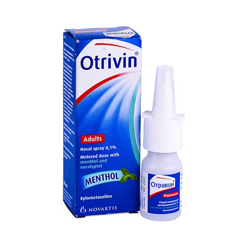 Otrivin sprey naz. mentol/evkalipt 0,1% 10ml