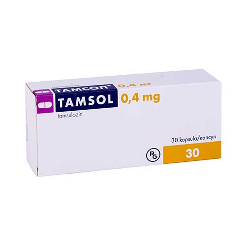 Тамсол капс. 0.4мг №30