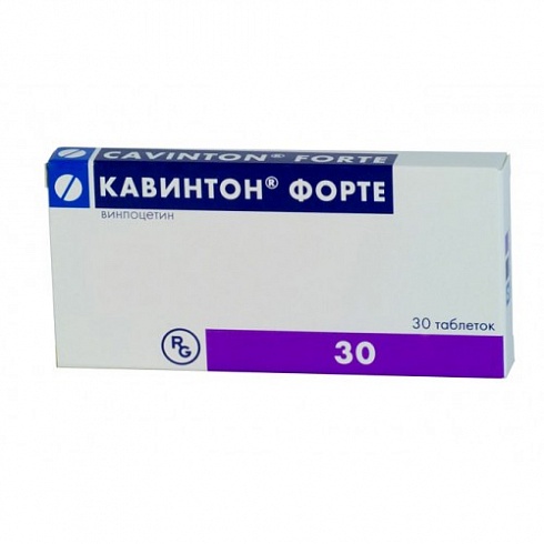 Кавинтон форте таб. 10мг №30