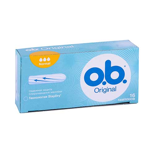 Тампоны гигиен. o.b. Original Normal №16