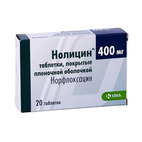 Нолицин таб. 400мг №20
