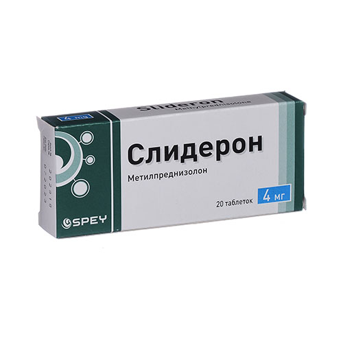 Слидерон таб. 4мг N20
