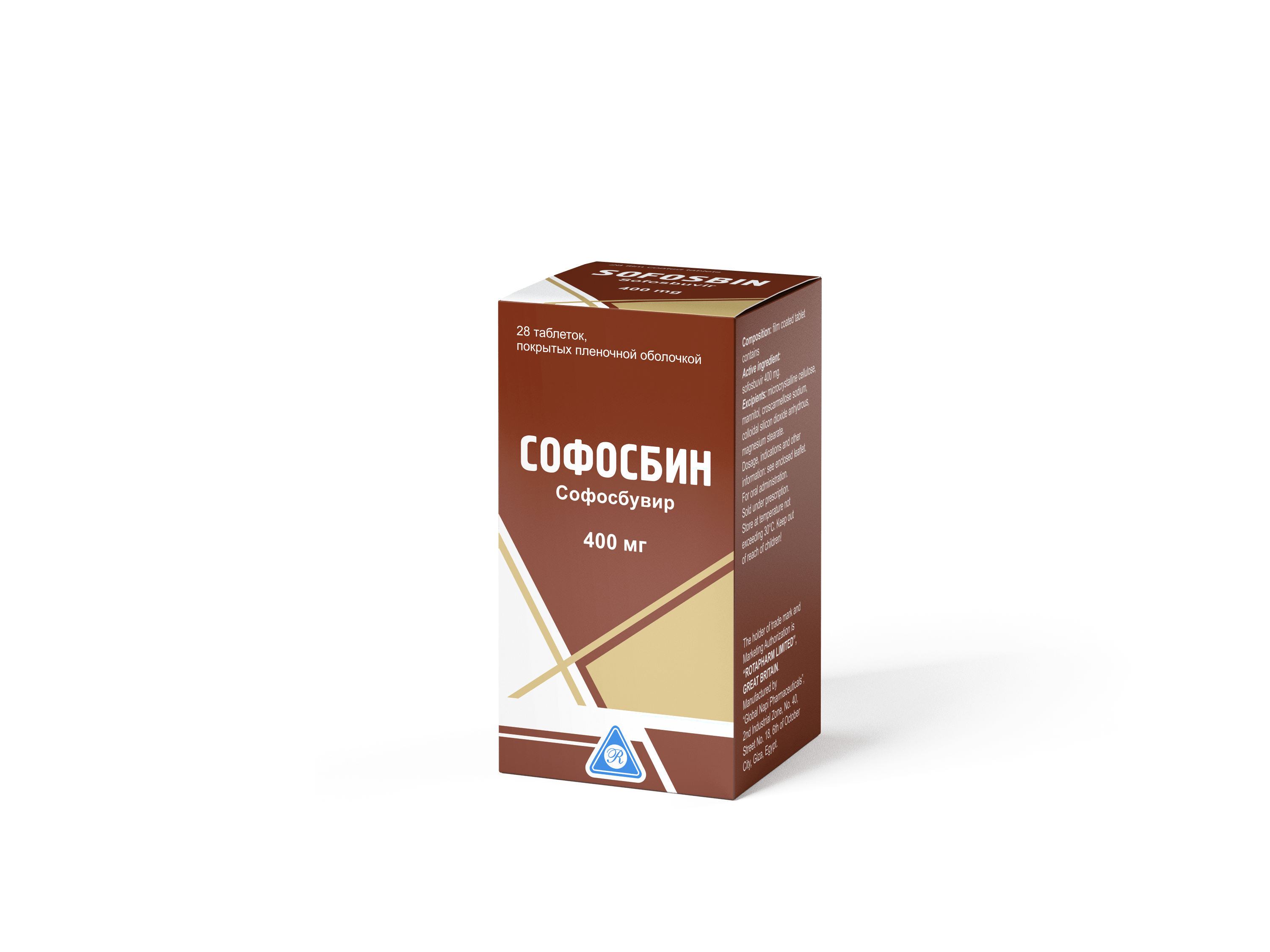 SOFOSBIN TAB 400MG N28
