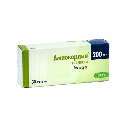 Амиокордин таб. 200мг №30