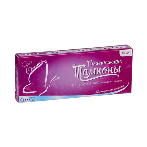Tamponi gigiyen. Yeseniya (dlin. up.) №10
