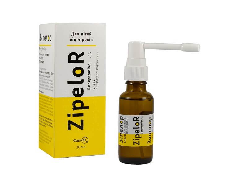 Zipelor ,sprey 1.5 mg/ml 30 ml