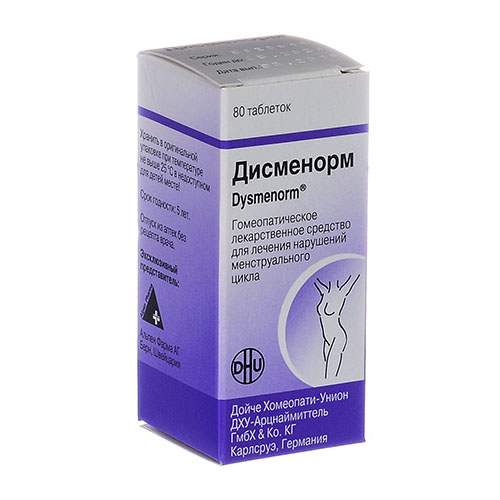 Дисменорм таб. №80