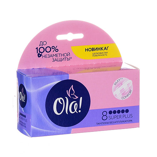 Tamponi gigiyen. OLA SUPER PLUS 8sht