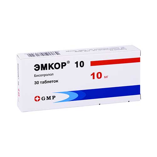 Эмкор 10 таб. 10мг №30