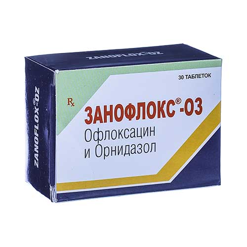 Занофлокс-ОЗ таб. №30