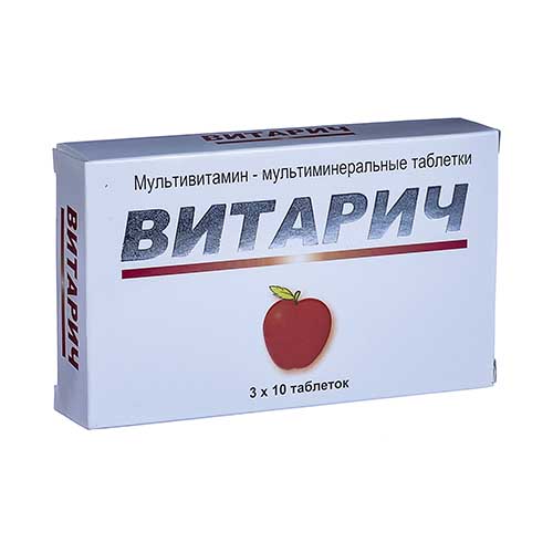 Витарич таб. п/о №30