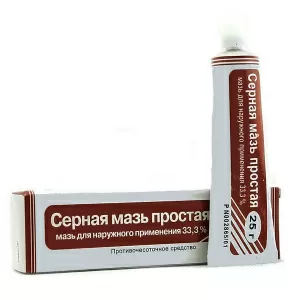 Серная мазь простая DF 25г