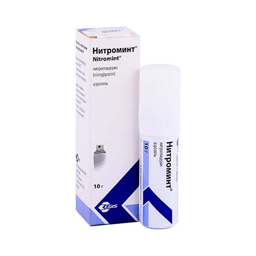 Nitromint aeroz. 0,4mg 180doz. 10g
