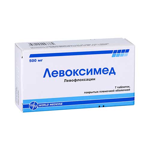 Levoksimed tab. 500mg №7