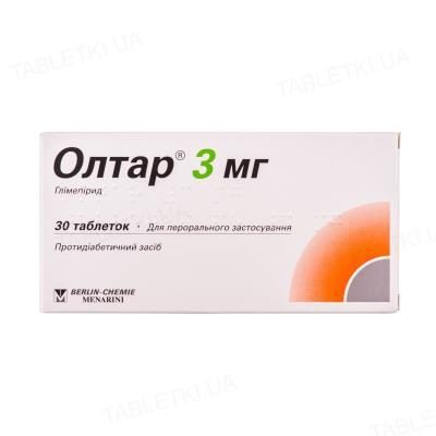 Олтар таб. 3мг №30