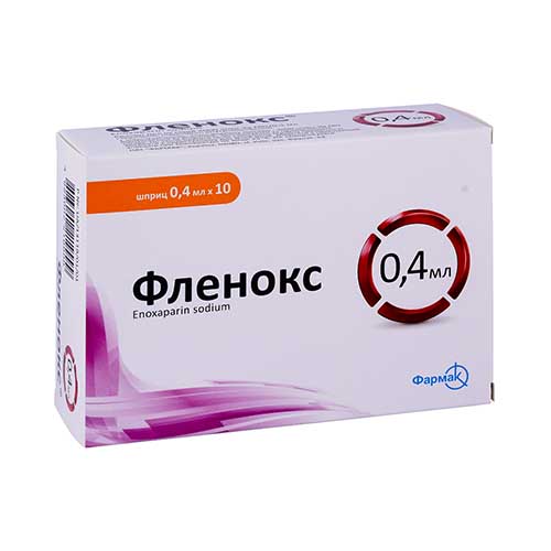 Фленокс р-р д/ин. 4000 анти-Ха МЕ/0.4мл №10