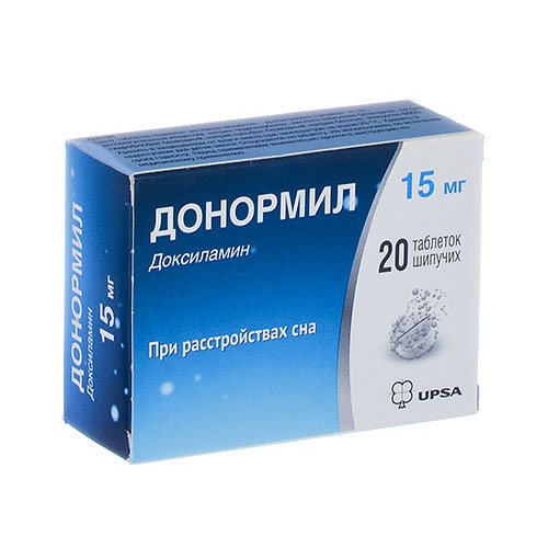 Donormil tab. shipuchiye 15mg №20