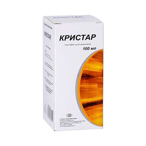 Кристар р-р д/инф 4,2% №100мл