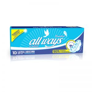Прок жен гиг. "All ways Sensitive Classic" (Ultra absorb) №10