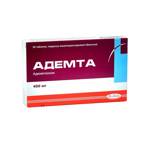 Адемта таб. 400мг №20