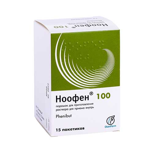 Ноофен пор. д/р-ра 100мг №15