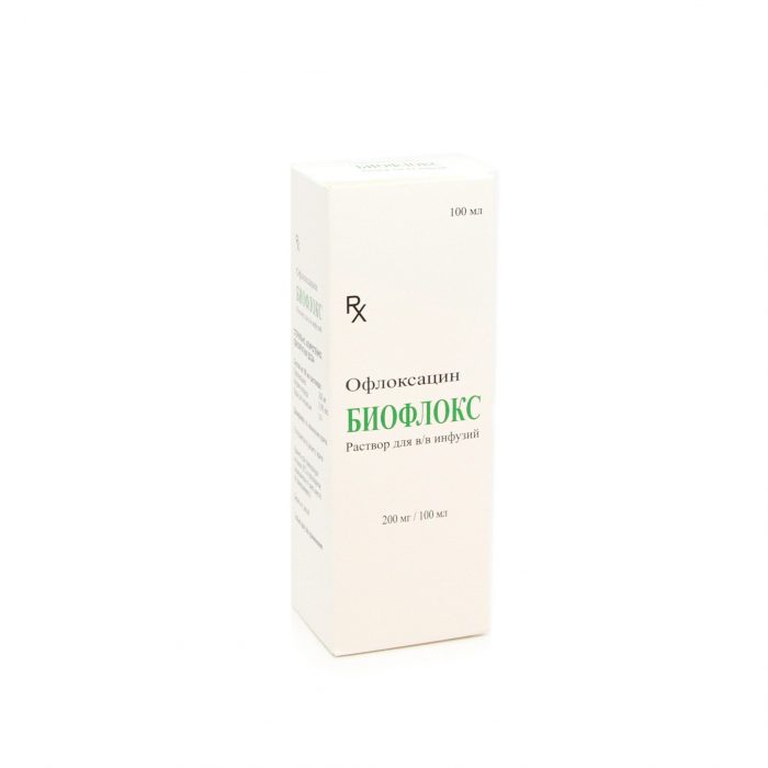 BIOFLOKS R-R DLYA VV INFUZ 100ML 200MG/ML FL N1