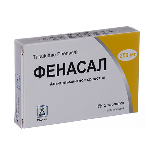 Fenasal tab. 0,25g №12