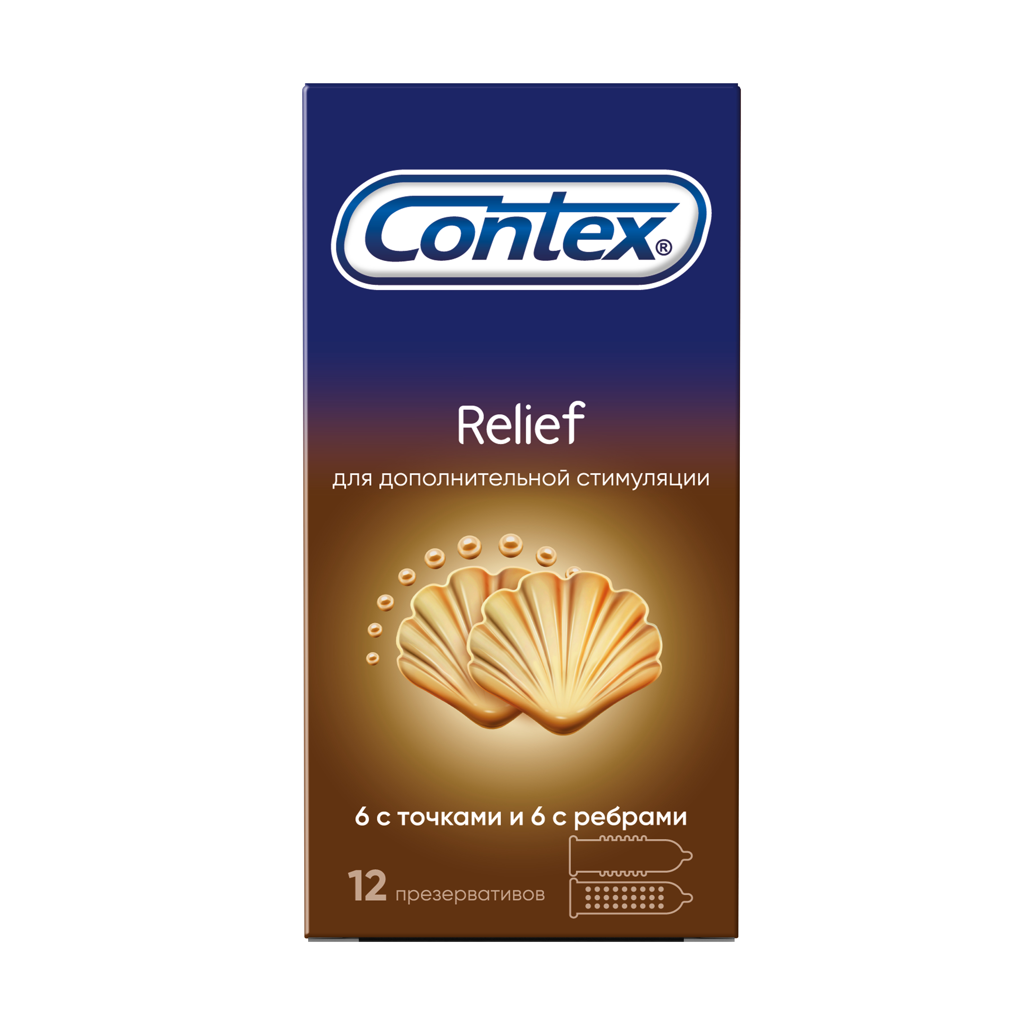 Презервативы Contex Relief №12