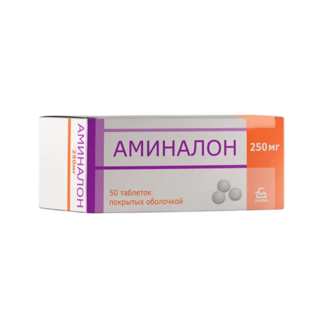 Аминалон таб. п/о 250мг №50