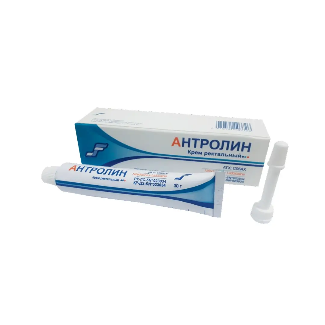 Antrolin krem rekt. 0,30g+1,5g 30g