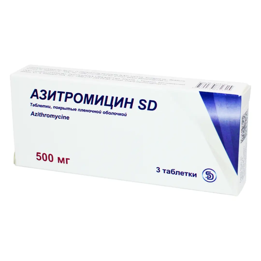Azitromitsin-SD tab. p/o 500mg №3