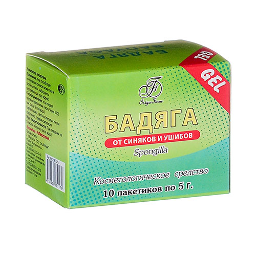 Badyaga gel 5g №10