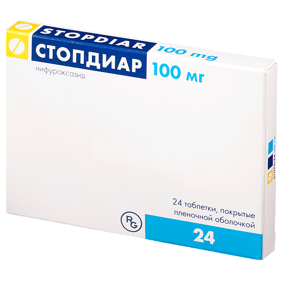 Stopdiar tabl. 100mg №24