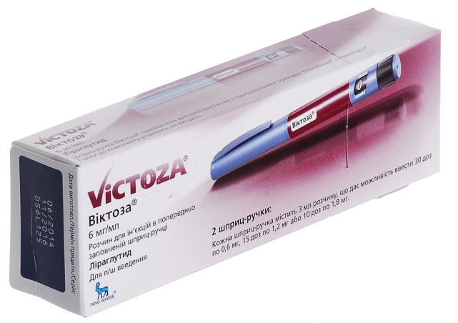 VIKTOZA, 6 MG/ML, 3 ML, SHPRITS-RUCHKI, N2