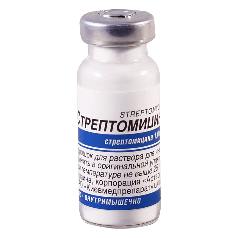 Streptomitsin por. 1,0g