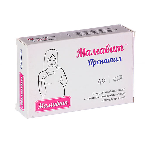 Mamavit Prenatal kaps. №40