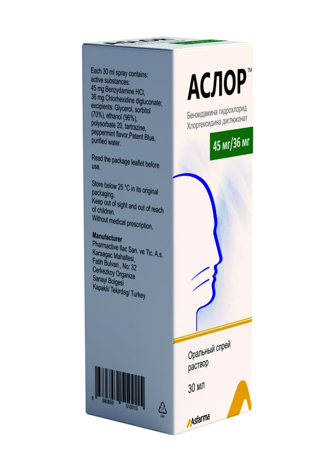 Aslor sprey 30ml