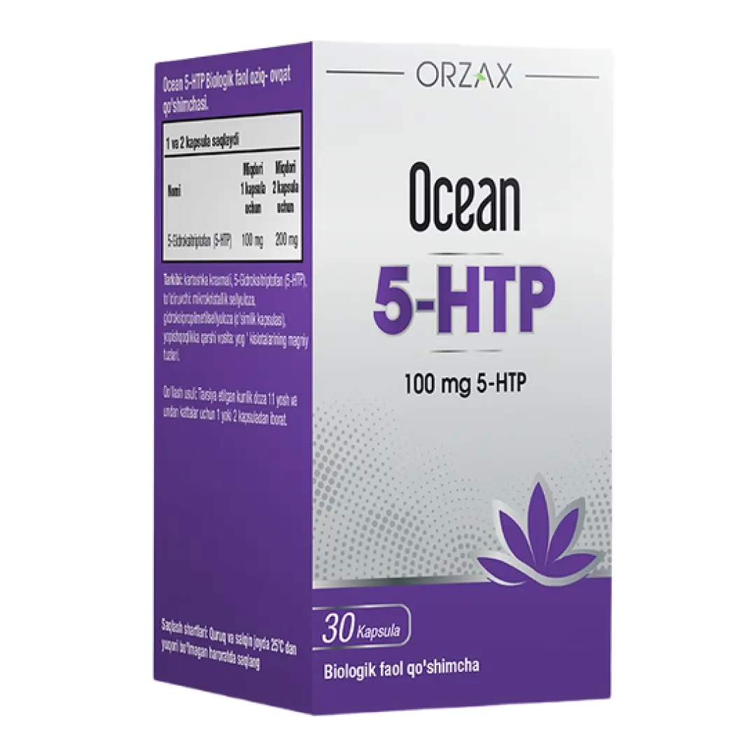 БАД Ocean 5-HTP 100мг капс. №30