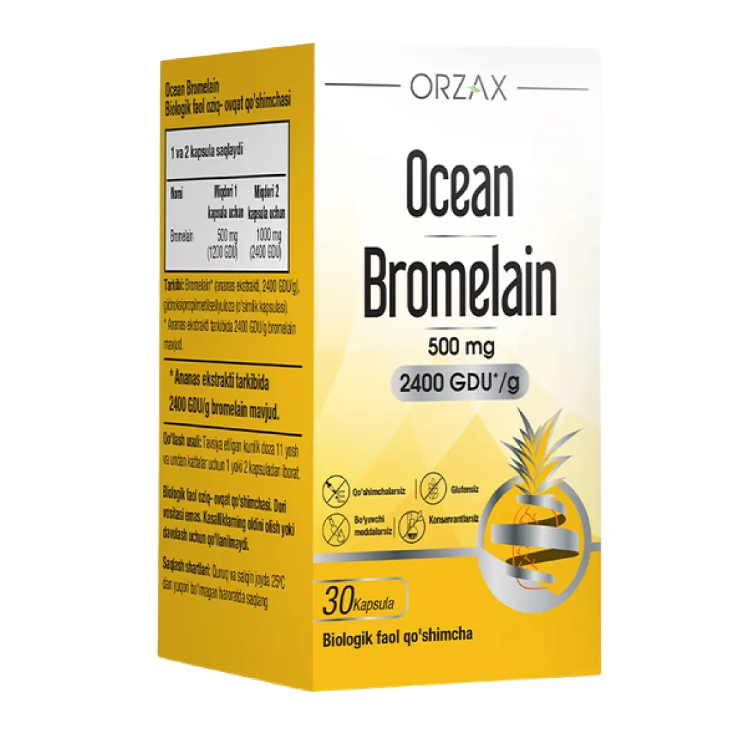 BAD Ocean bromelain kaps. №30