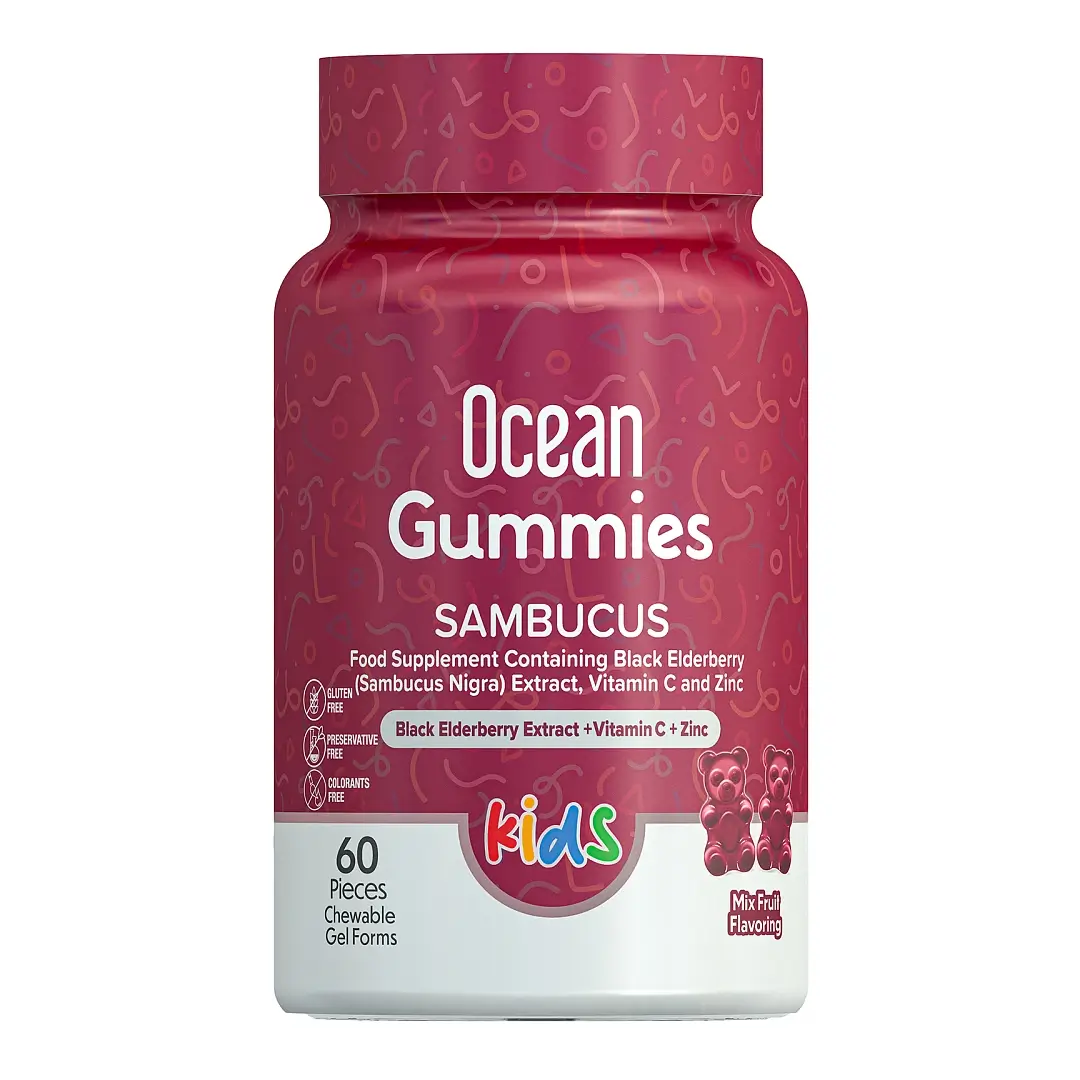 BAD Ocean Gummies Sambucus Kids №60