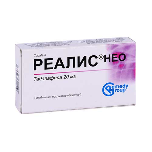 Реалис Нео таб. 20мг №4