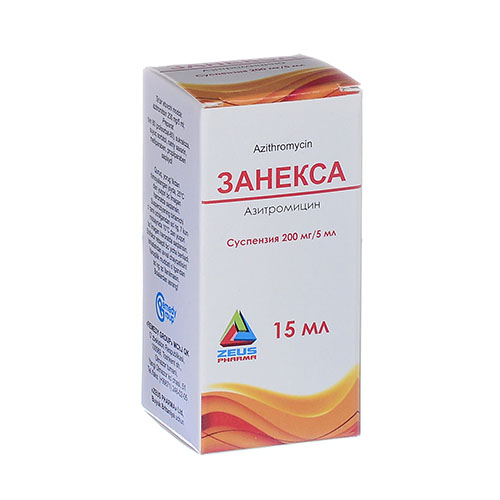 Zaneksa susp. 200mg/5ml 15ml
