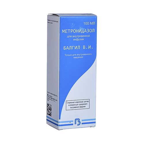 Balgil V.I. r-r d/v/v inf. 500mg/100ml 100ml