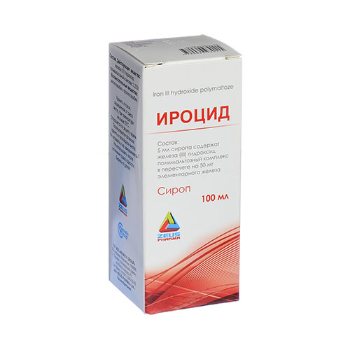 Ироцид сироп 100мл