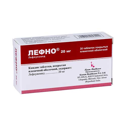 Lefno tab. 20 mg/g №30