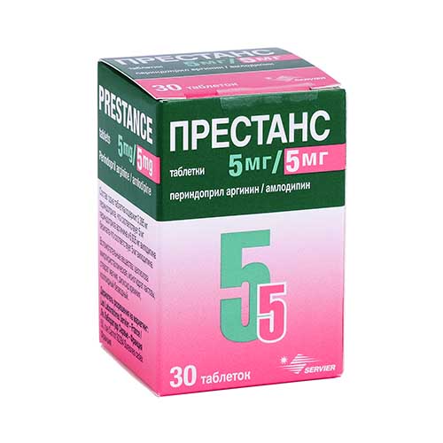 Prestans tab. 5mg/5mg №30